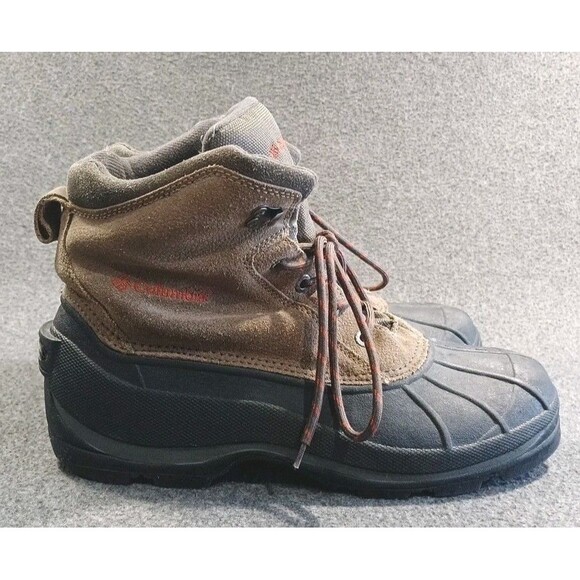Columbia Men\'s Falmouth Boots Size 12 Hiking Working Duck Brown YM-1207-223 main image 11